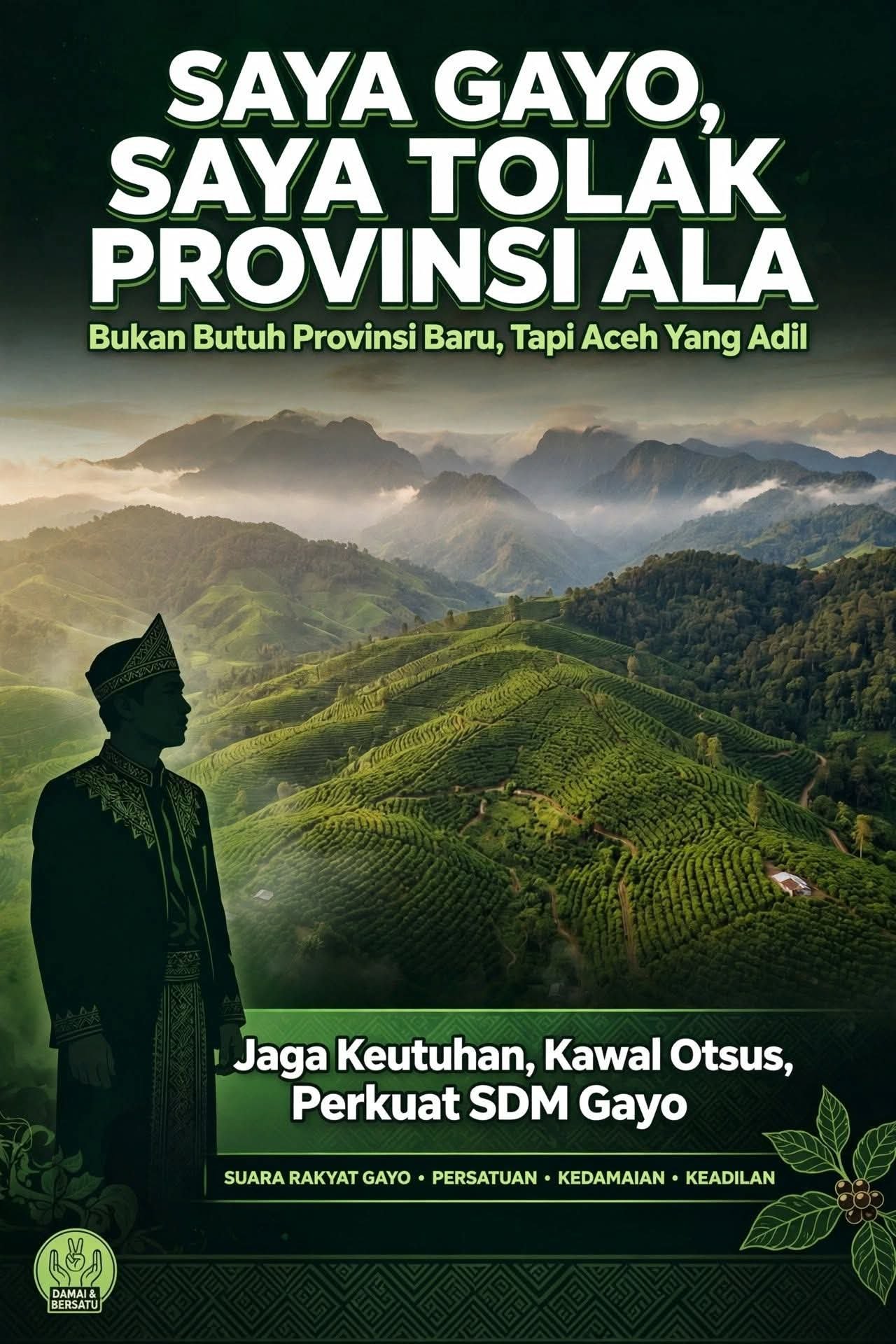 Sebagai Orang Gayo, Saya Menolak Provinsi ALA