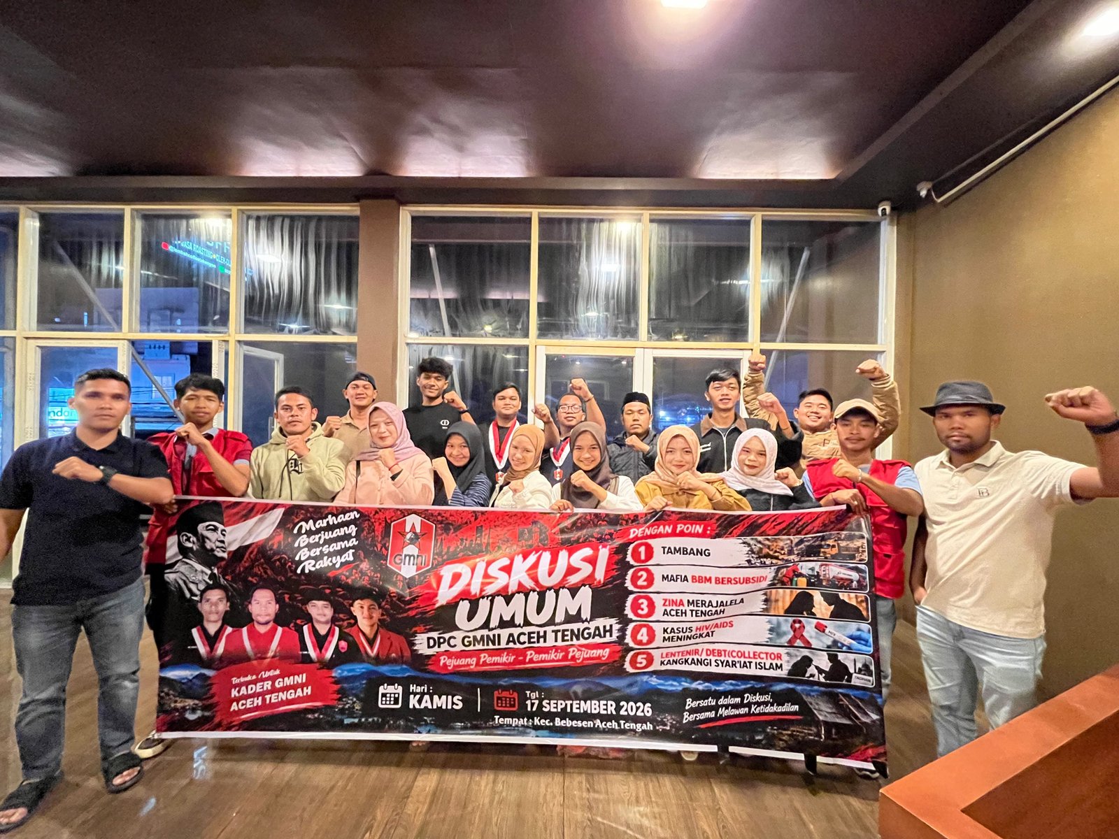 GMNI Aceh Tengah Jadwalkan Unras 24 September 2026, Soroti Banyaknya Persoalan Rakyat Gayo